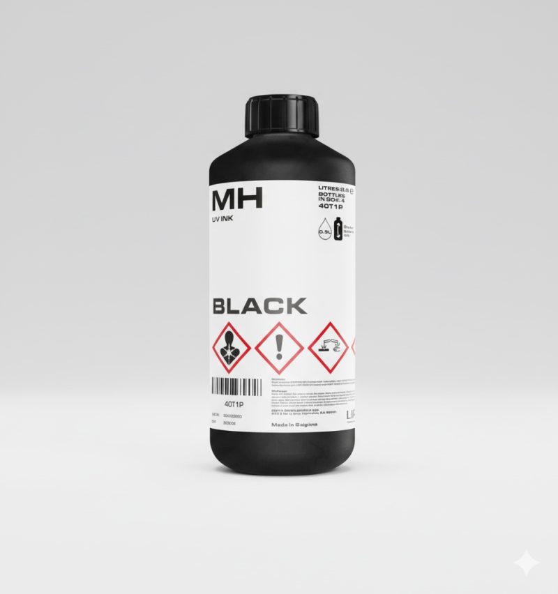 Чернила Lipla MH Black UV/LED отверждаемые 1 литр