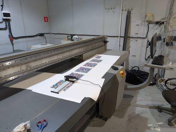 Настройка цветовых профилей на планшетном уф принтере HandTop